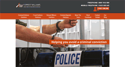 Desktop Screenshot of criminal-defence-solicitors.com